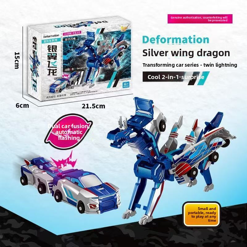 Coche transformable Dragón y Pegaso