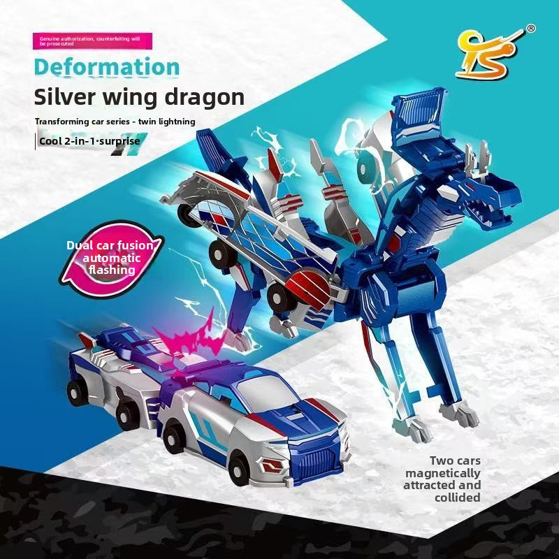 Coche transformable Dragón y Pegaso