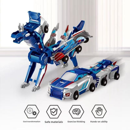 Coche transformable Dragón y Pegaso